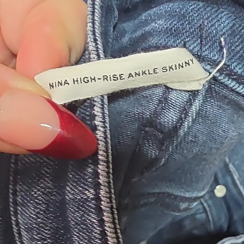 Rag & Bone Indigo Denim Jeans - Picture 7 of 7